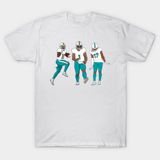 trio of miami T-Shirt by rsclvisual